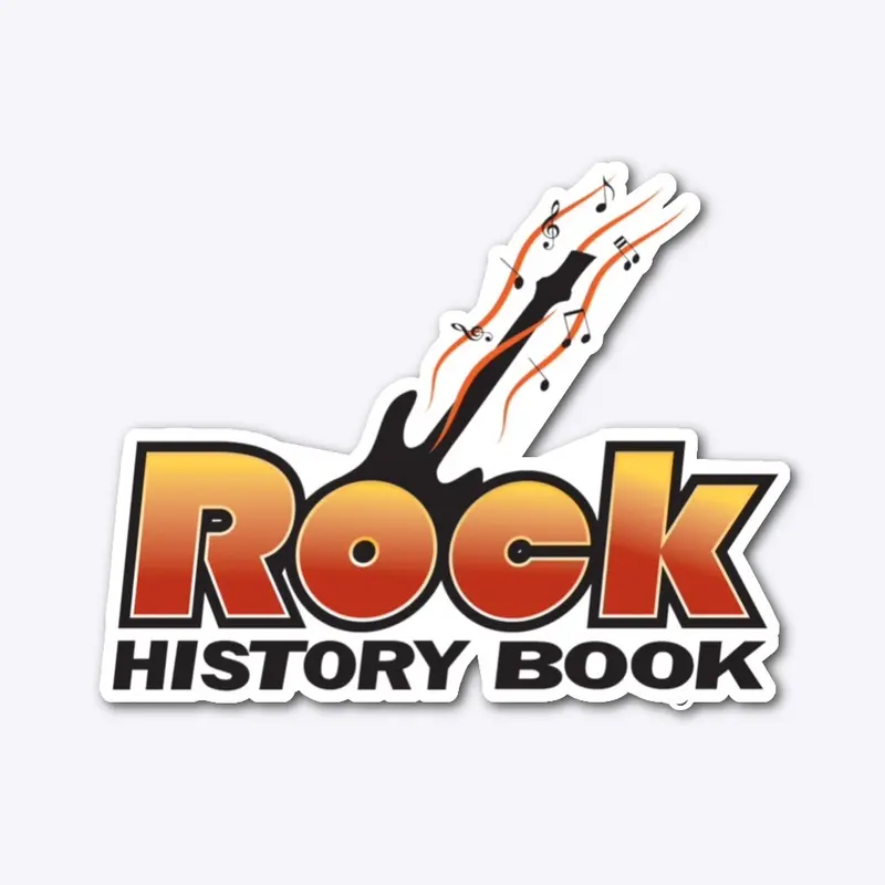 New Rock History Book Merch